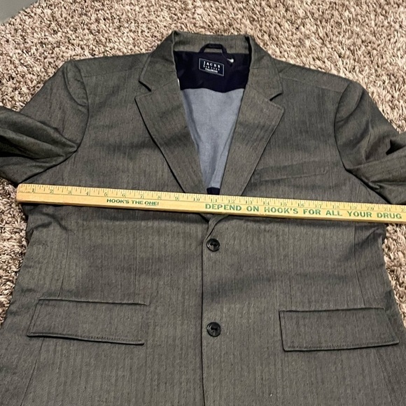 Jachs New York Tailoring NWT charcoal blazer sports jacket - Picture 8 of 11
